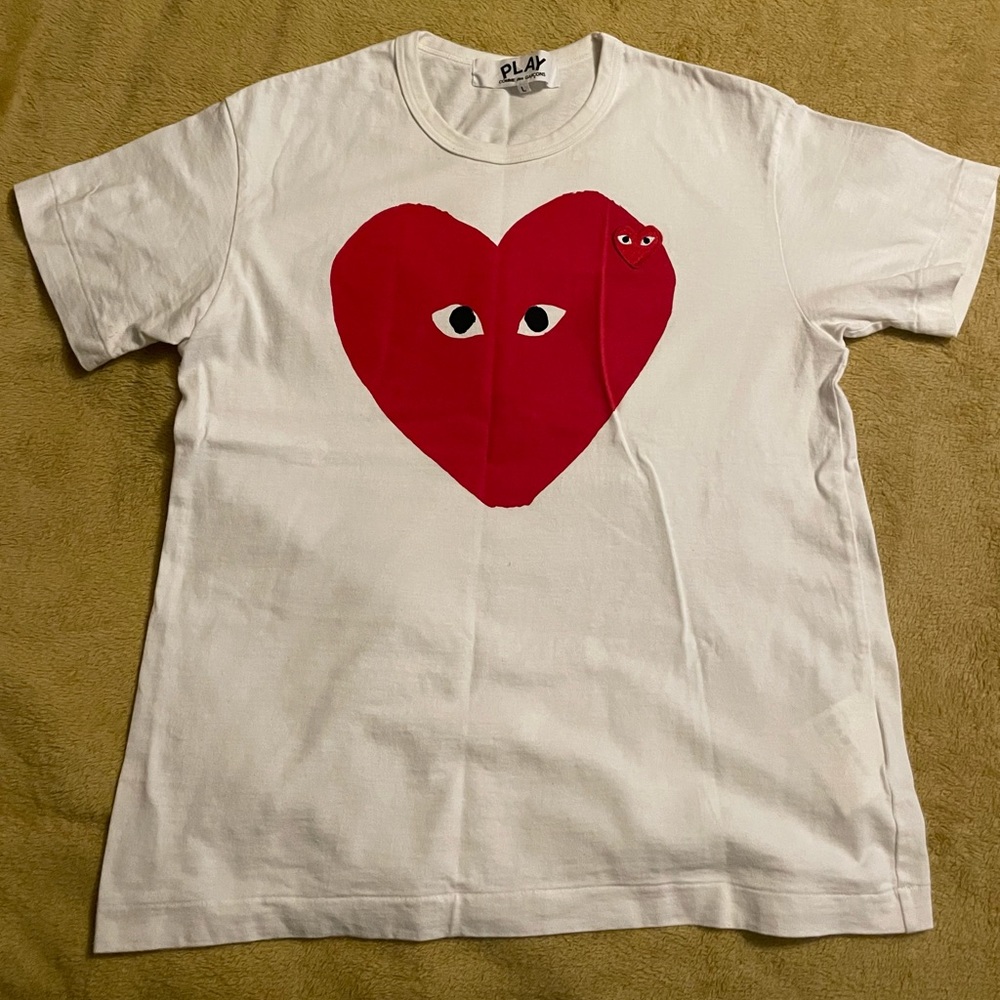 Mens Comme Des Garçon T-Shirt size Large